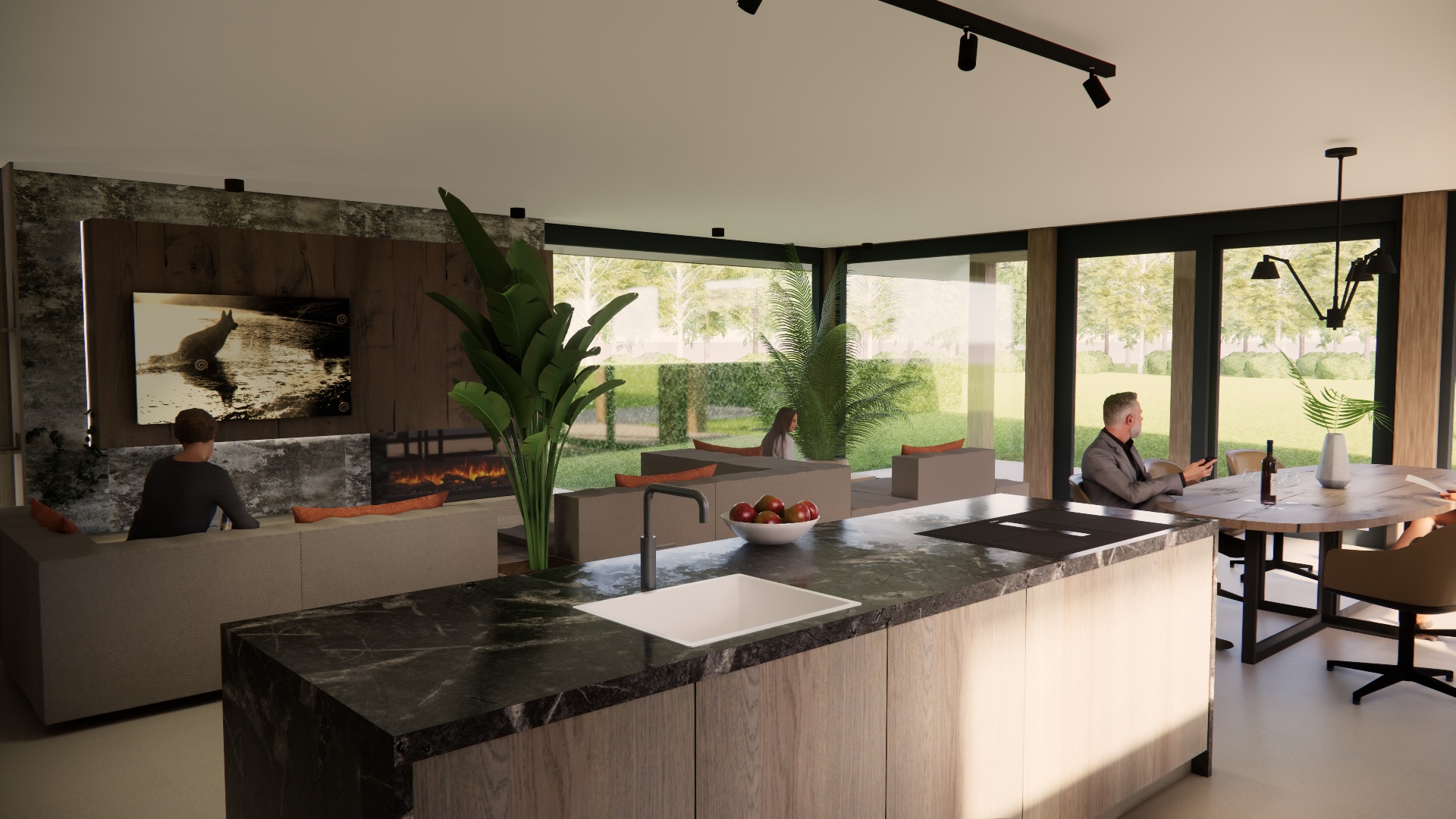 interieurontwerp vrijstaande woning