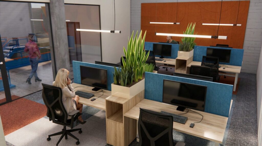 vitacharge werkplekken